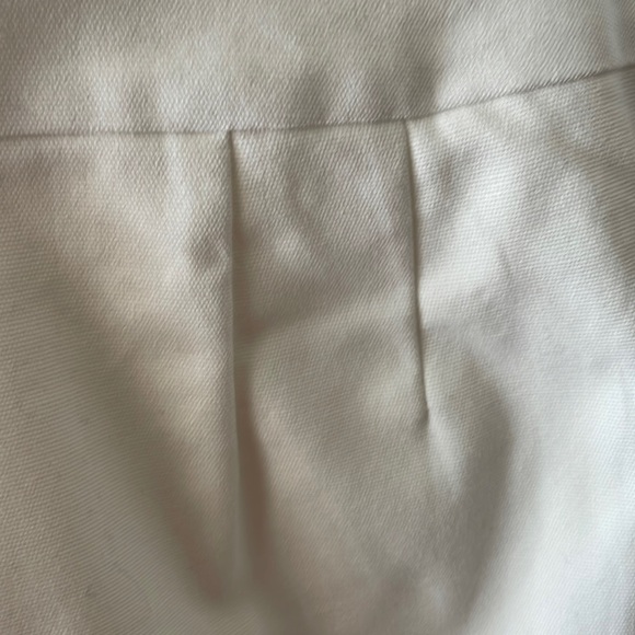 Reduced! Talbots white cotton scalloped skirt - Picture 5 of 7